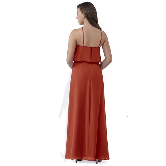 AZAZIE- NWT JBD Junior Bridesmaid Dress In Rust - Picture 2 of 9